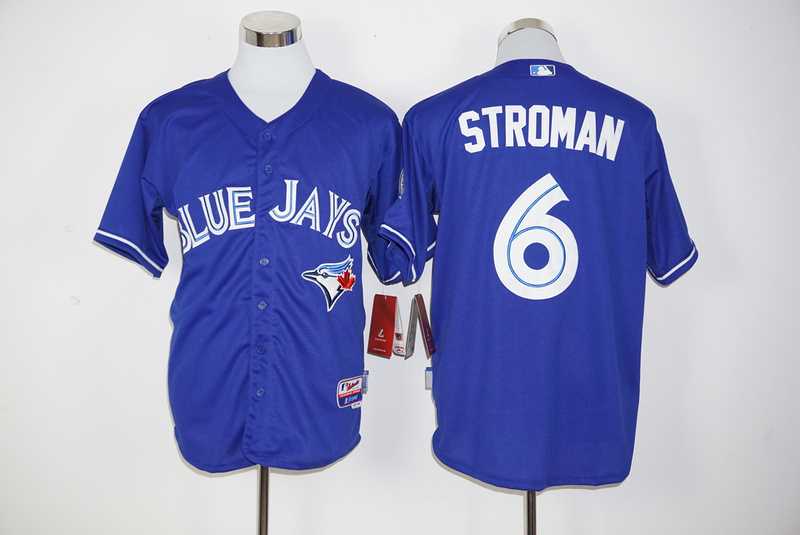Toronto Blue Jays #6 Marcus Stroman Player 40TH Patch Blue Stitched Jersey,We sell and wholesale Toronto Blue Jays #6 Marcus Stroman Player 40TH Patch Blue Stitched Jersey on line form chian!